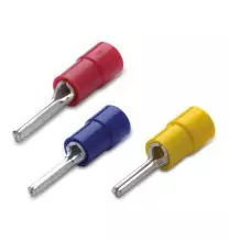 Puntale rotondo 2,5mmq in rame stagnato Blu 100 pezzi BMM 00250
