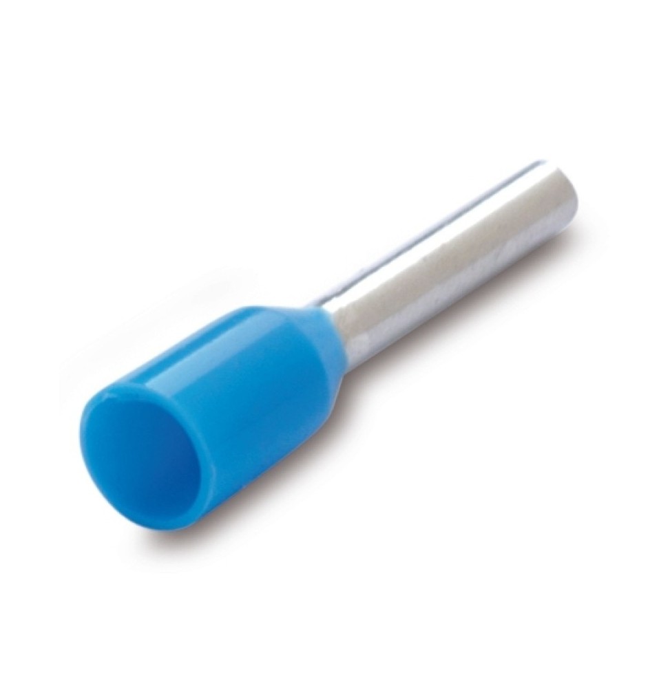 Terminale a Bussola 0,25 mmq Azzurro confezione 500 pezzi BMM 00510