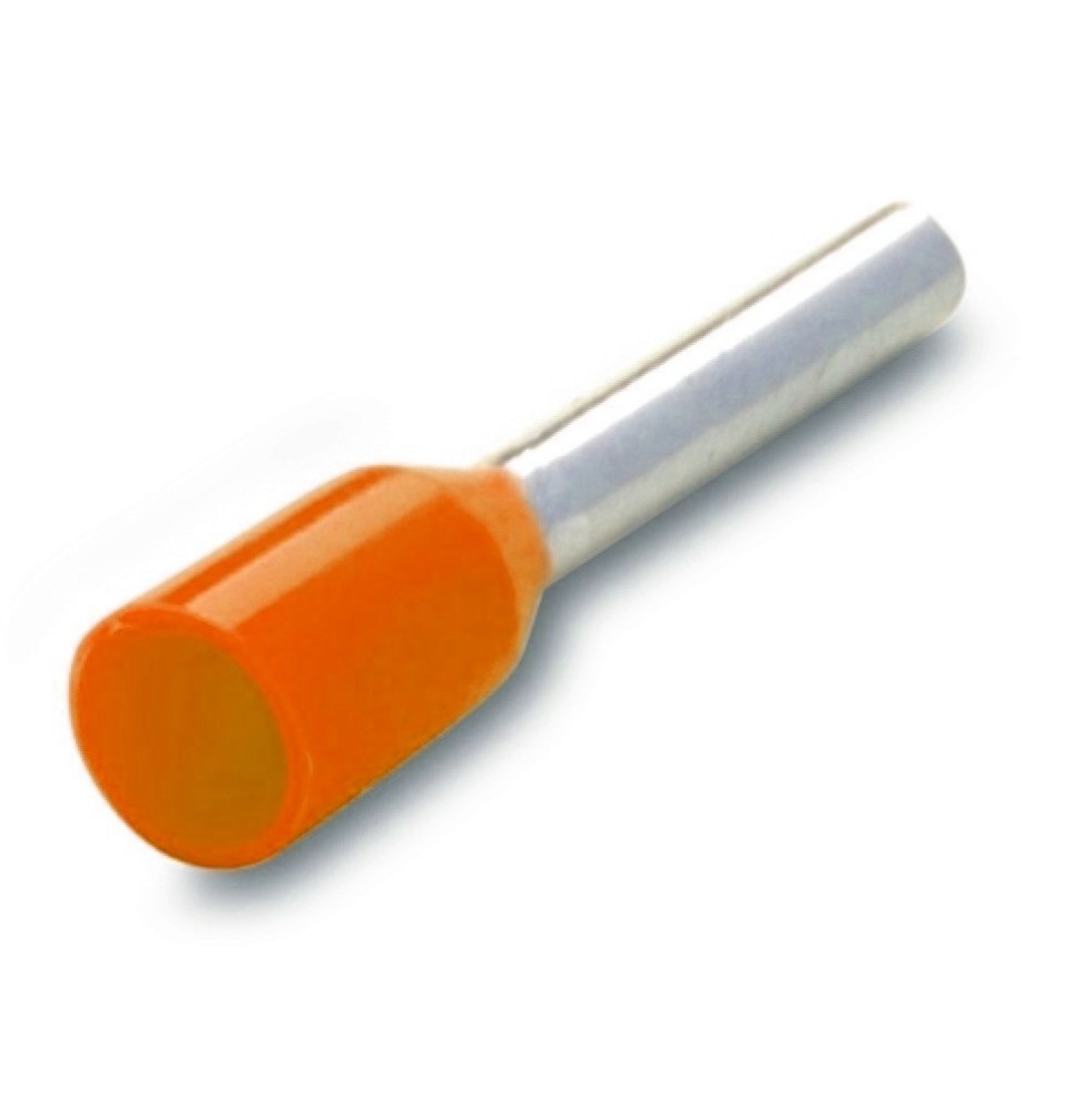 Terminale a Bussola 0,5 mmq Arancio confezione 500 pezzi BMM 00501