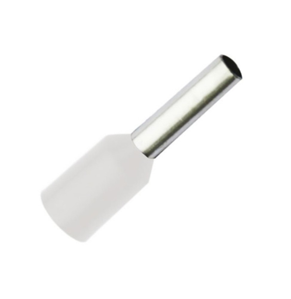 Terminale a Bussola 0,75 mmq Bianco confezione 500 pezzi BMM 00502