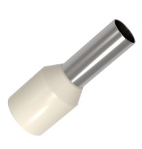 Terminale a Bussola 10 mmq Avorio confezione 50 pezzi BMM 00512