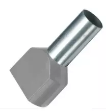 Terminale a Bussola 2x4 mmq Grigio confezione 100 pezzi BMM 00560