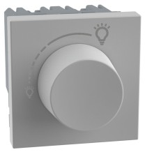 Varialuce Bticino MatixGo Dimmer universale rotativo 2 moduli Grigio JG4415