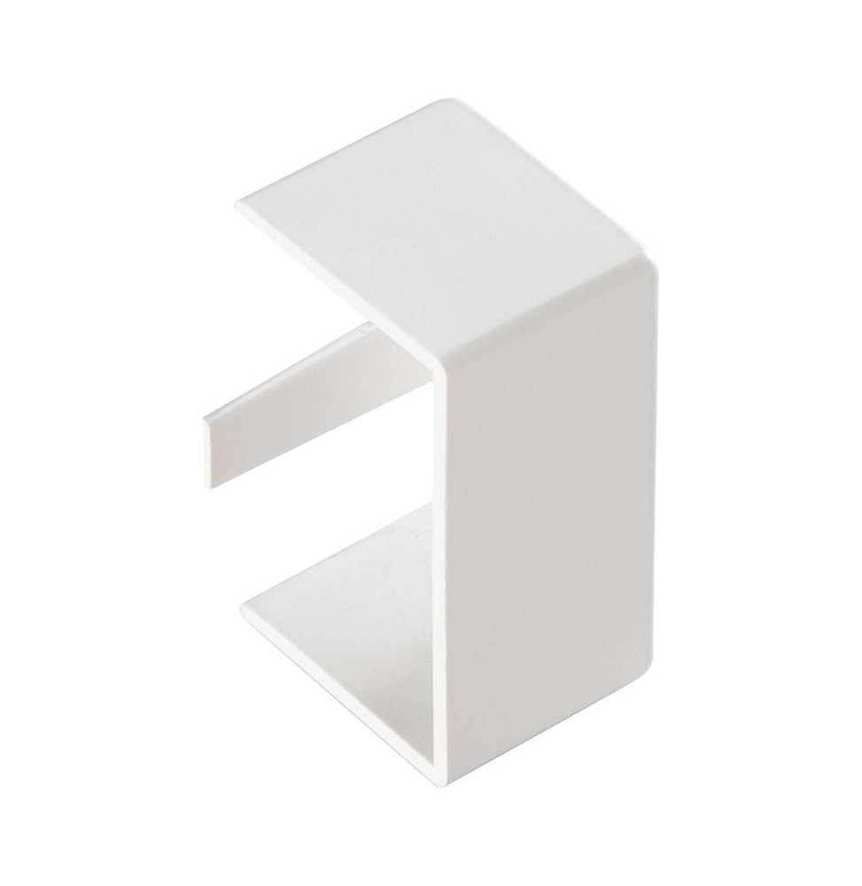 Tappo Terminale 20x10 bianco per Canalina misura 20x10 Elettrocanali ECTT2010B
