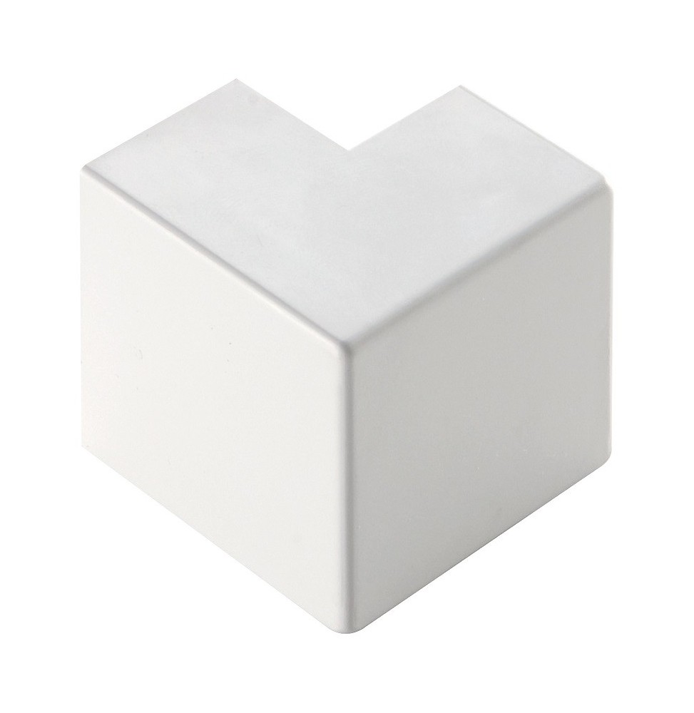Angolo Esterno bianco per Canalina 25x25 Elettrocanali ECAE2525B