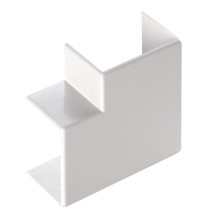 Angolo Piano bianco per Canalina 30x10 Elettrocanali ECAP3010B