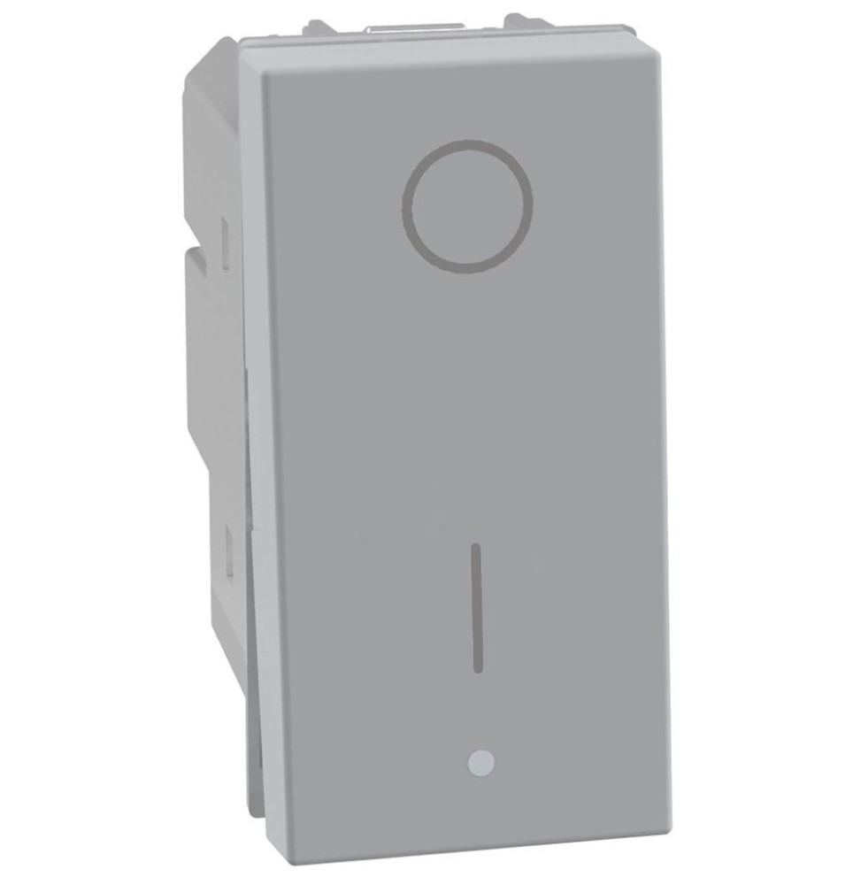 Interruttore Bticino MatixGo bipolare 16A Grigio JG4002