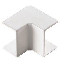 Angolo Interno bianco per Canalina 40x10 Elettrocanali ECAI4010B