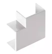 Angolo Piano bianco per Canalina 40x10 Elettrocanali ECAP4010B