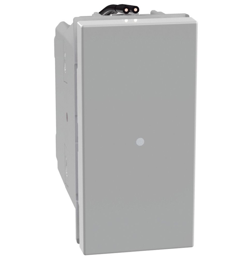 Invertitore assiale Luminoso Bticino MatixGo Grigio 10A JG4054LB