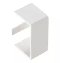 Tappo Terminale bianco per Canalina 40x25 Elettrocanali ECTT4025B