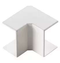 Angolo Interno bianco per Canalina 60x17 Elettrocanali ECAI6017B