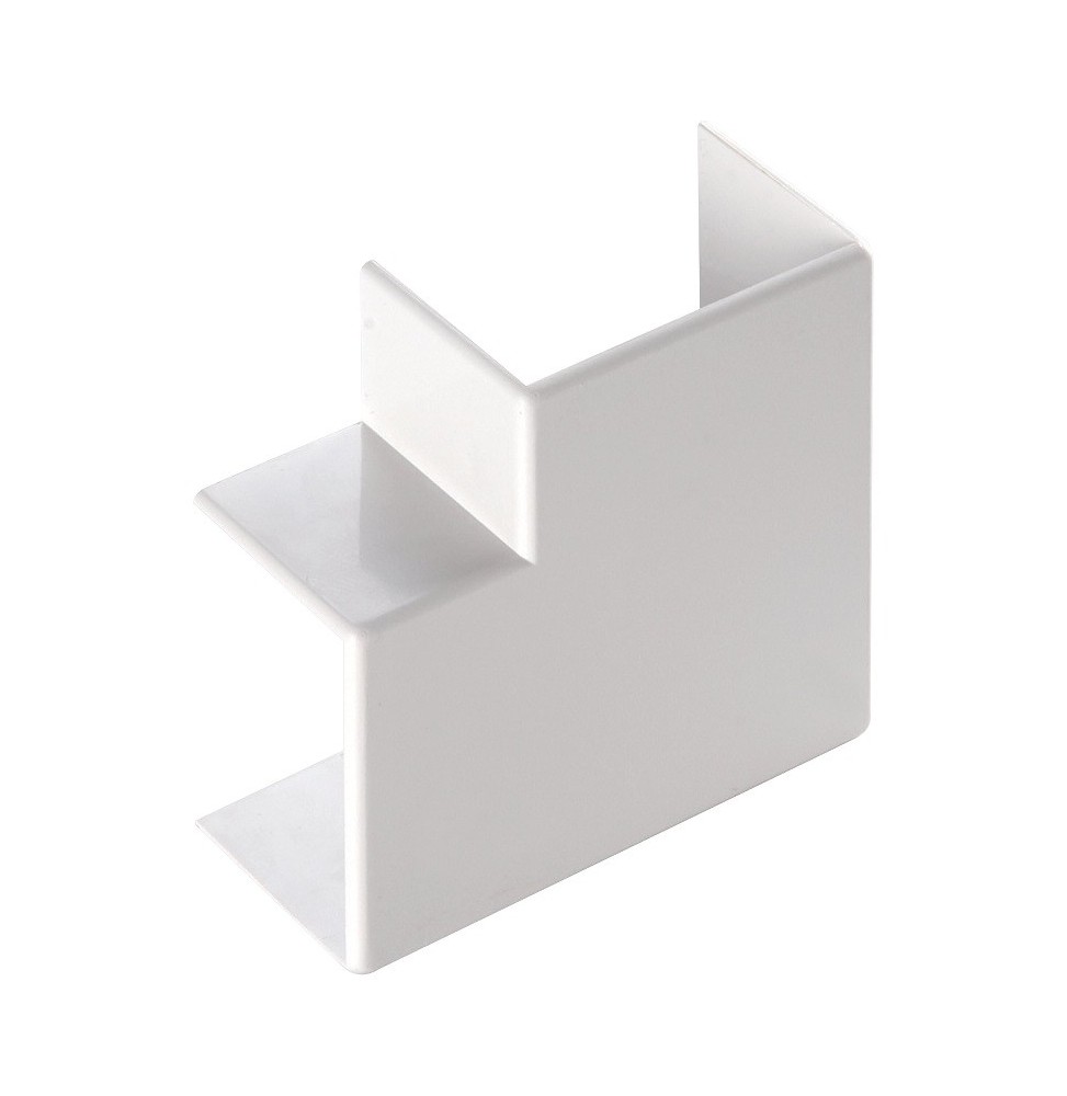 Angolo Piano bianco per Canalina 60x17 Elettrocanali ECAP6017B