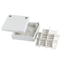 Scatola di Derivazione 70x70 a Scomparti per Canalina Elettrocanali ECSSB1