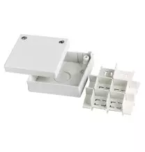 Scatola di Derivazione 70x70 a Scomparti per Canalina Elettrocanali ECSSB1