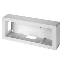 Scatola a parete Bianca per supporti 6/7 posti Elettrocanali ECSPA90B