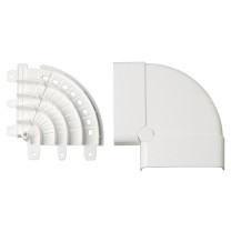 Angolo Piano variabile per Canalina 70x20 Elettrocanali EC20005