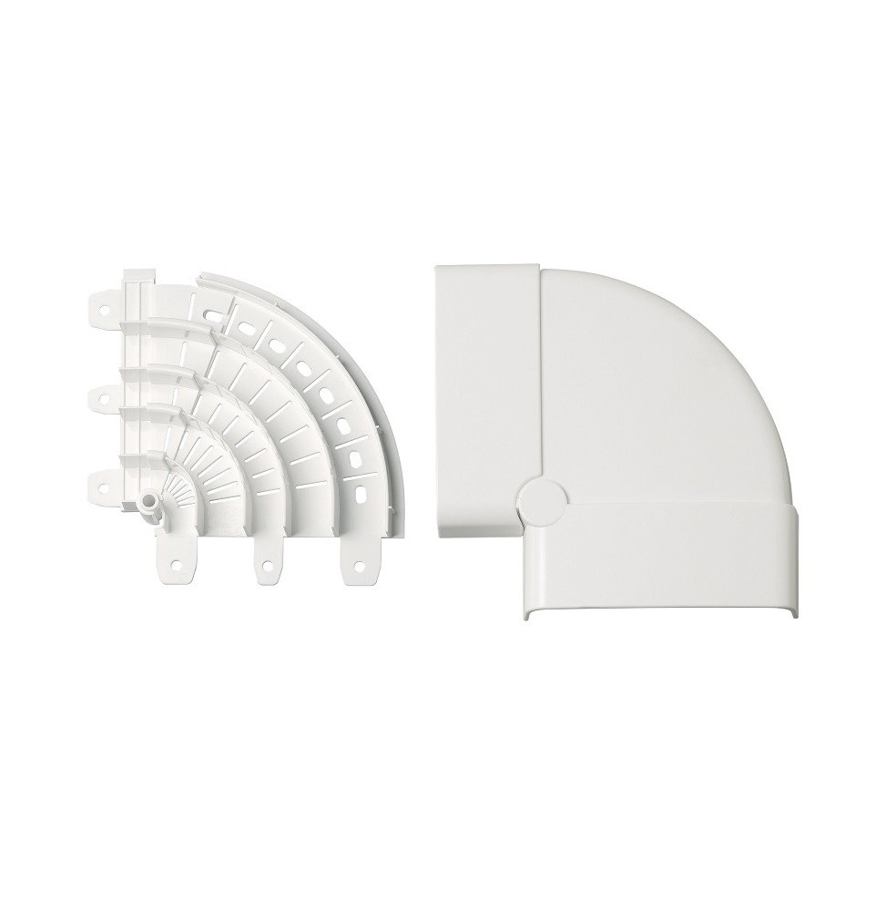 Angolo Piano variabile per Canalina 70x20 Elettrocanali EC20005