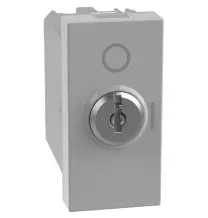 Interruttore a chiave bipolare Bticino MatixGo 16A Grigio JG4012