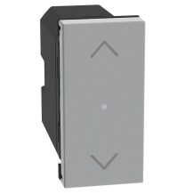Comando Tapparelle Bticino MatixGo wireless con led integrato Grigio JG4027CWI