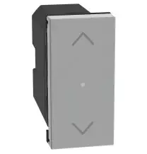 Comando Tapparelle Bticino MatixGo wireless con led integrato Grigio JG4027CWI