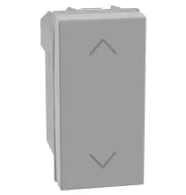 Commutatore Bticino MatixGo doppio tasto 1-0-2 Grigio 16A JG4027N