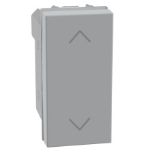 Doppio Pulsante MatixGo Saliscendi interbloccato Grigio JG4037N