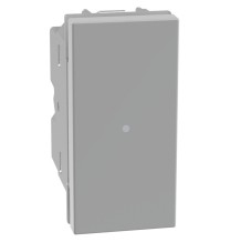 Interruttore assiale Bticino MatixGo illuminabile Grigio 10A JG4051