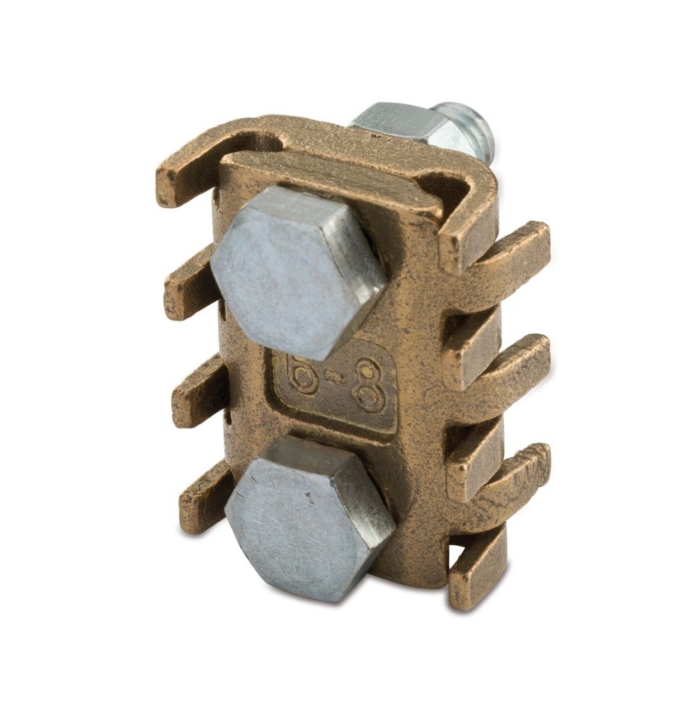 Morsetto a pettine 70-95 mm 2 bulloni in ottone pressofuso BMM 5264