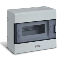 Centralino da parete IP40 8 moduli con porta Fume' Ave Q4008N