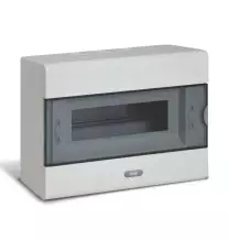 Centralino da parete IP40 12 moduli con porta Fume' Ave Q4012N