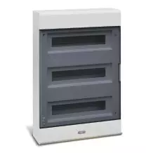 Centralino da parete IP40 36 moduli con porta Fume' Ave Q4036N