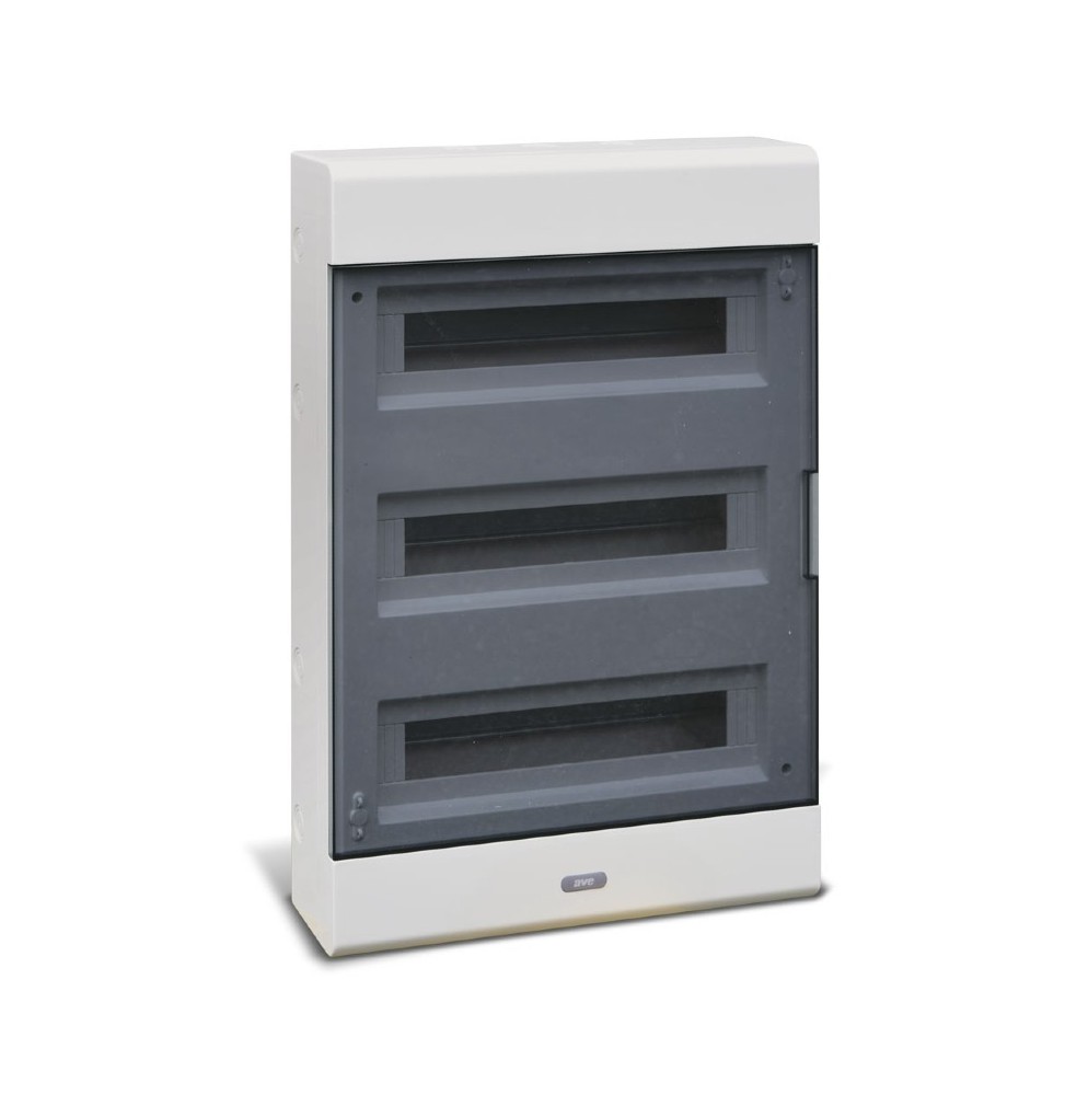 Centralino da parete IP40 36 moduli con porta Fume' Ave Q4036N