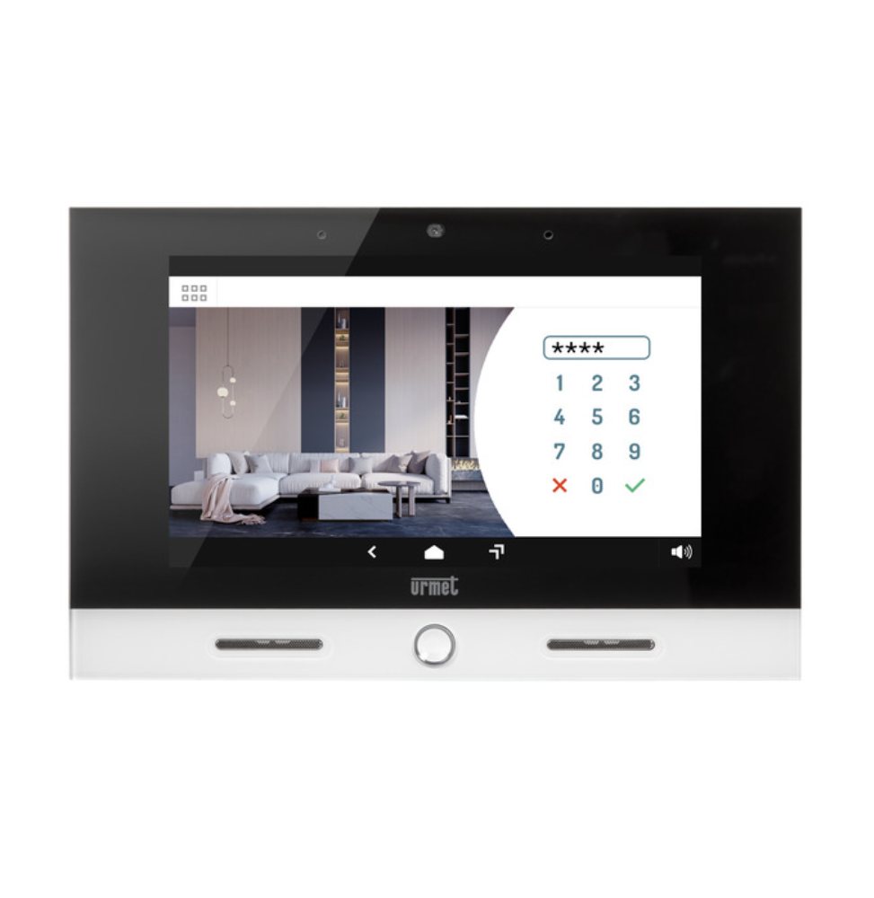 Tastiera di comando Touch 7" per Antifurto Serie 1068 Urmet 1068/027U