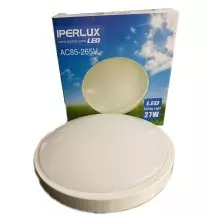 Plafoniera da parete Bianca 27W Rotonda per esterno IP 54 Iperlux IPH27CEIW