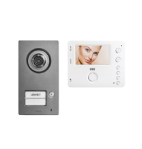 Kit monofamiliare pulsantiera Mikra2 e Videocitofono Mìro Urmet 1722/93