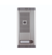 Pulsantiera esterna ad incasso a 1 pulsante su una fila Urmet 925/101