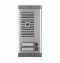 Pulsantiera esterna ad incasso a 2 pulsanti su una fila Urmet 925/102