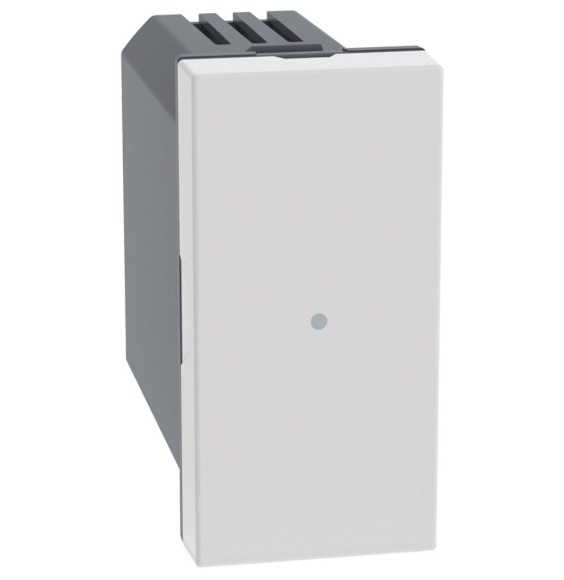 Modulo per presa connessa con controllo consumi Bticino MatixGo Bianca JW4531C