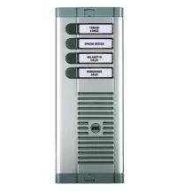 Pulsantiera esterna ad incasso a 4 pulsanti su una fila Urmet 925/104