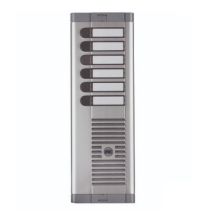 Pulsantiera esterna ad incasso a 6 pulsanti su una fila Urmet 925/106