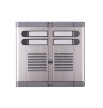 Pulsantiera esterna ad incasso a 4 pulsanti su due file Urmet 925/204