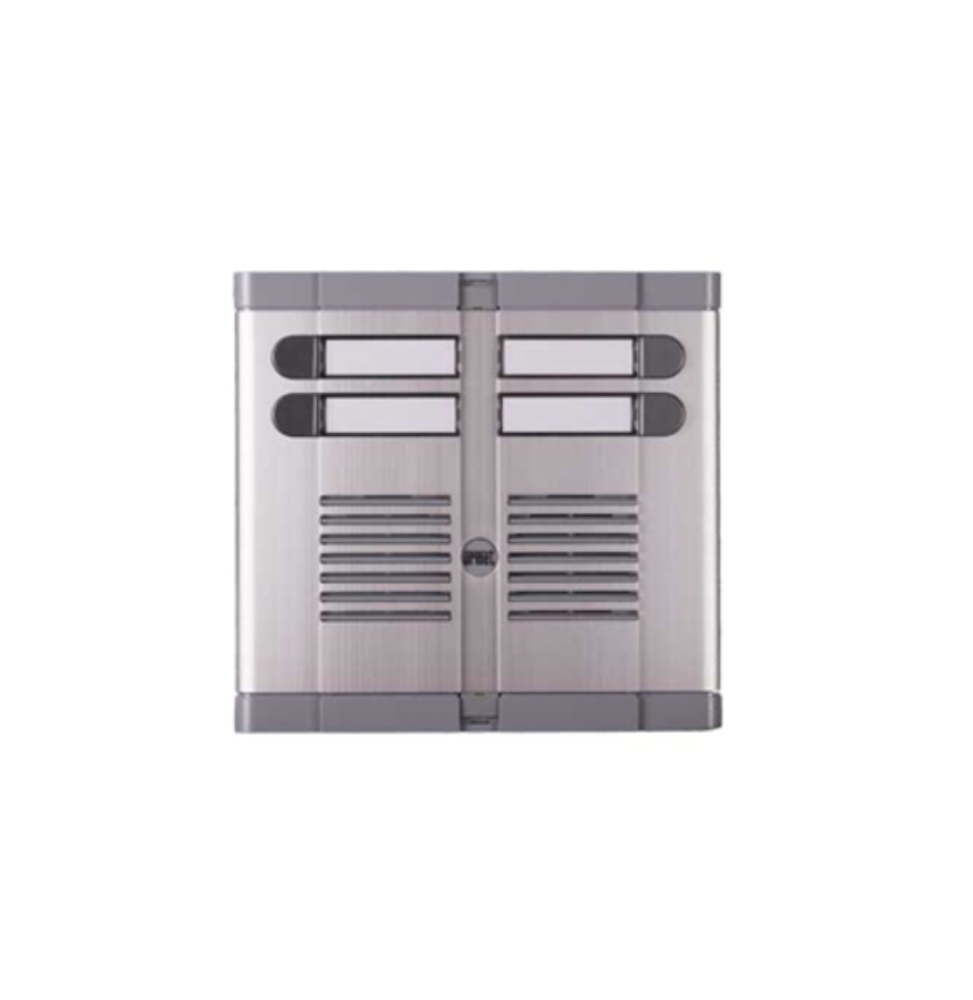 Pulsantiera esterna ad incasso a 4 pulsanti su due file Urmet 925/204