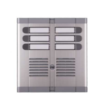 Pulsantiera esterna ad incasso a 6 pulsanti su due file Urmet 925/206