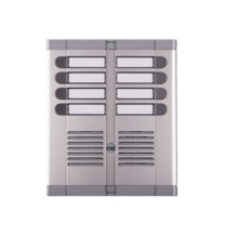 Pulsantiera esterna ad incasso a 8 pulsanti su due file Urmet 925/208