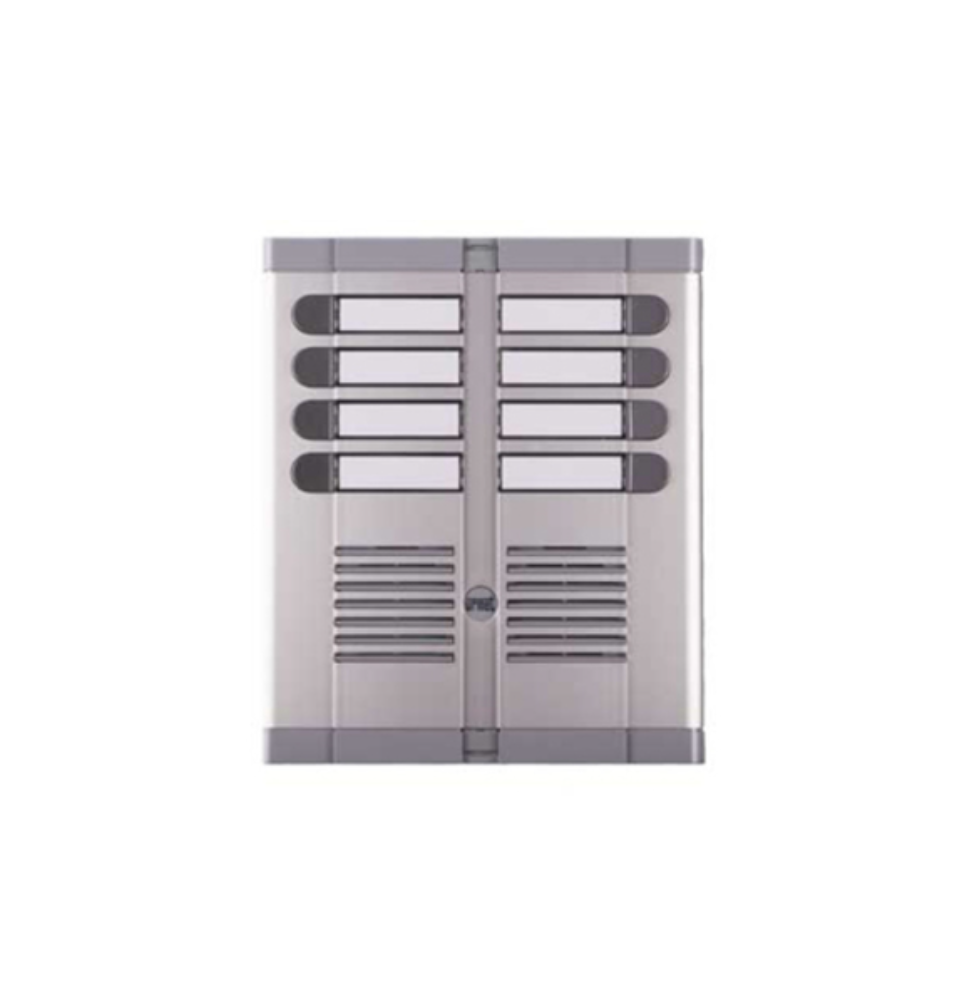 Pulsantiera esterna ad incasso a 8 pulsanti su due file Urmet 925/208