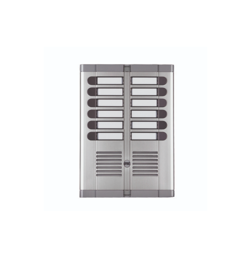 Pulsantiera esterna ad incasso a 12 pulsanti su due file Urmet 925/212