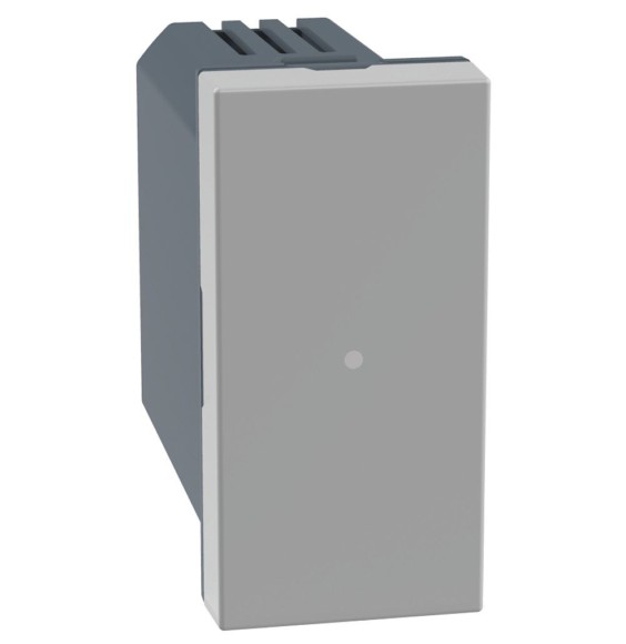 Modulo per presa connessa con controllo consumi Bticino MatixGo Grigia JG4531C