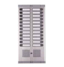 Pulsantiera esterna ad incasso a 24 pulsanti su due file Urmet 925/224