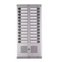 Pulsantiera esterna ad incasso a 24 pulsanti su due file Urmet 925/224